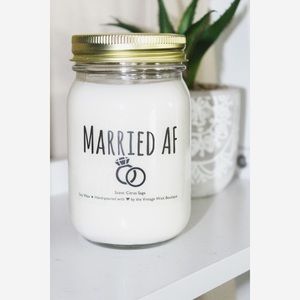 🌟SALE🌟 “Married AF” 16oz SOY candle